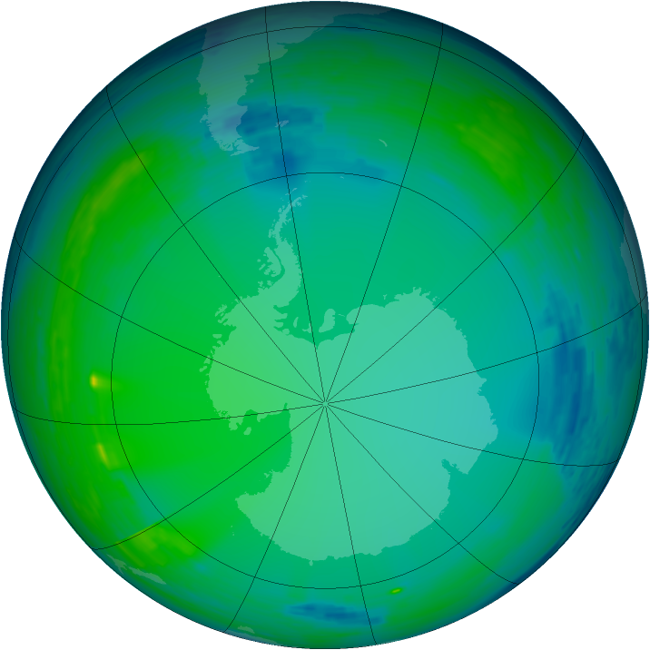 Ozone Map 1993-07-24